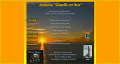 Desktop Screenshot of domainetourellesurmer.com