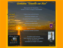 Tablet Screenshot of domainetourellesurmer.com